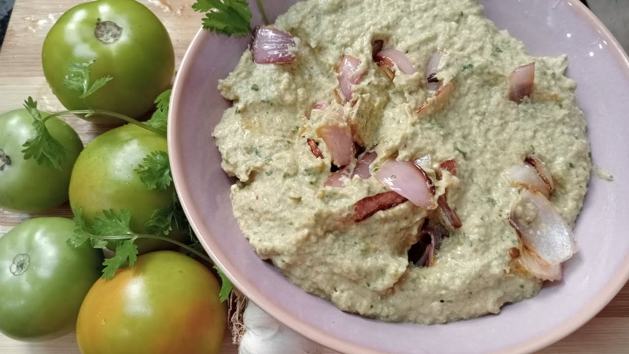 SIMPLE TASTY RAW TOMATO CHUTNEY పచ్చి టమాటో తో ఇది మిక్స్ చేయండి సూపర్ చట్నీ రెడీ