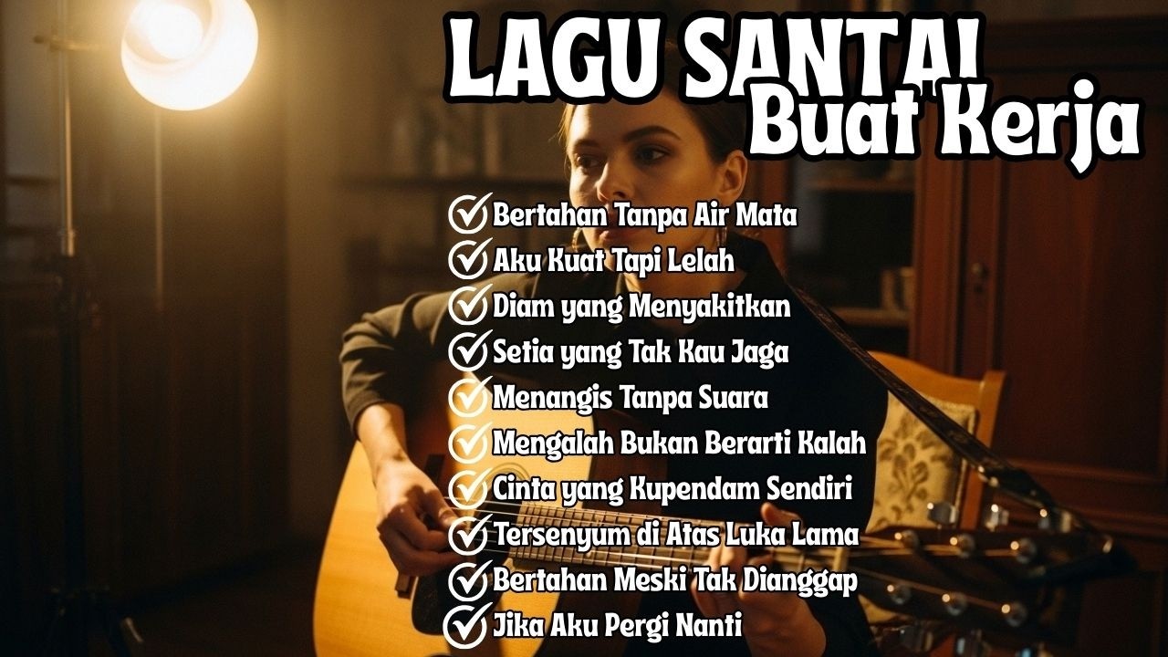 Musik Kerja Slow Rock 2026 | Lagu Santai Tenang Buat Fokus Kerja Lebih Rapi