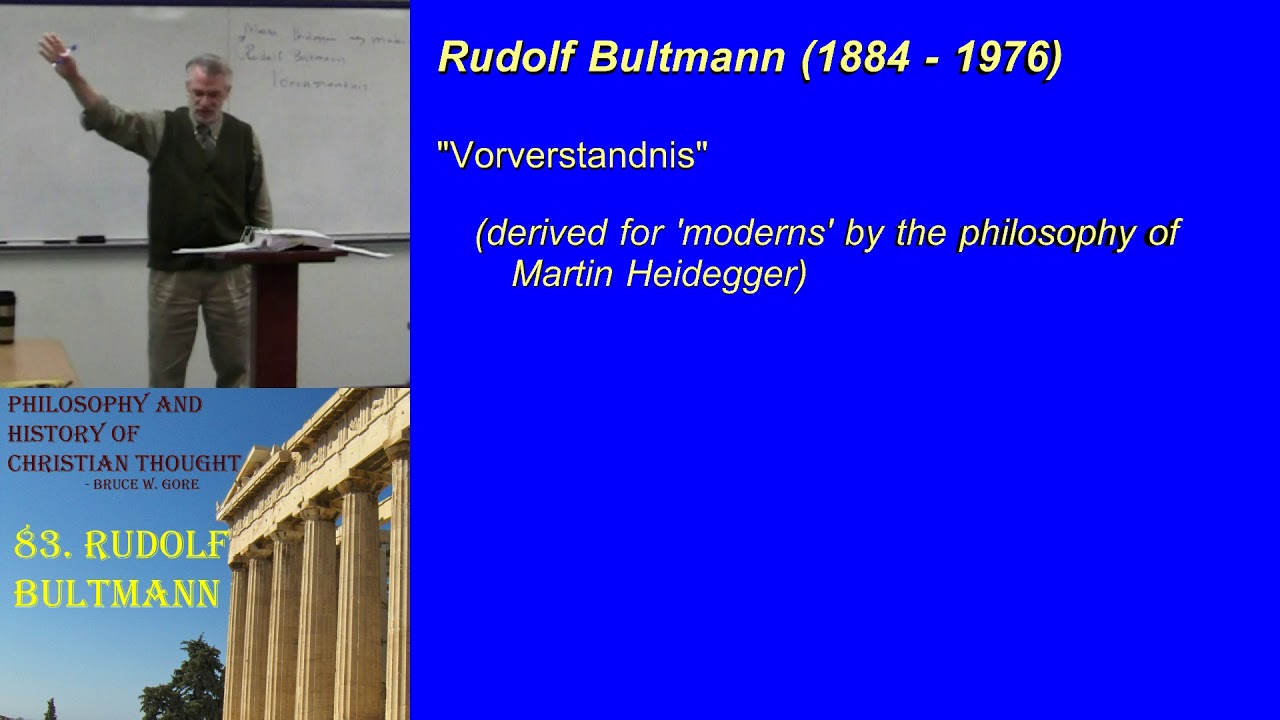 83. Rudolf Bultmann
