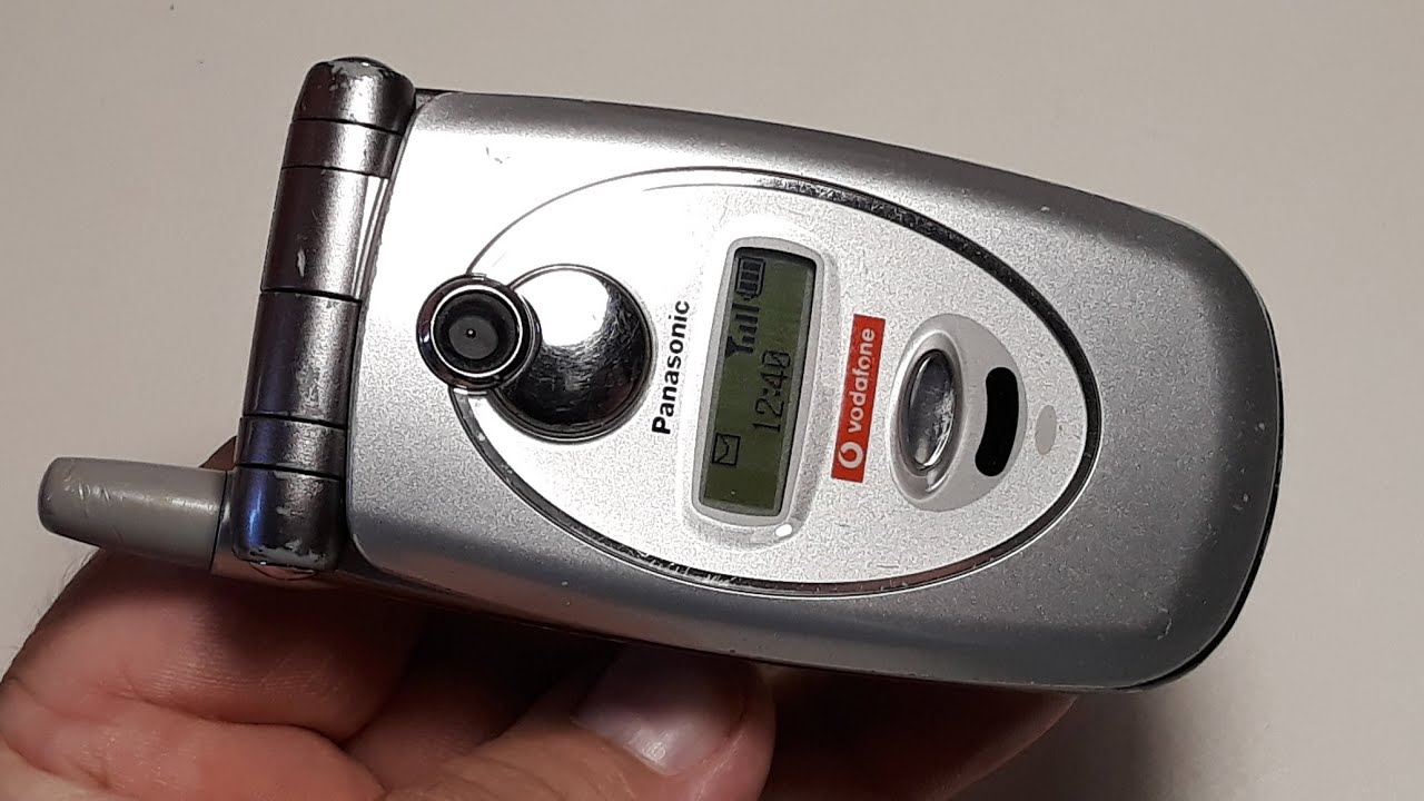 Капсула времени Panasonic EB GD87 . Retro Telefon aus Deutschland. Ретро телефон. Вот это он
