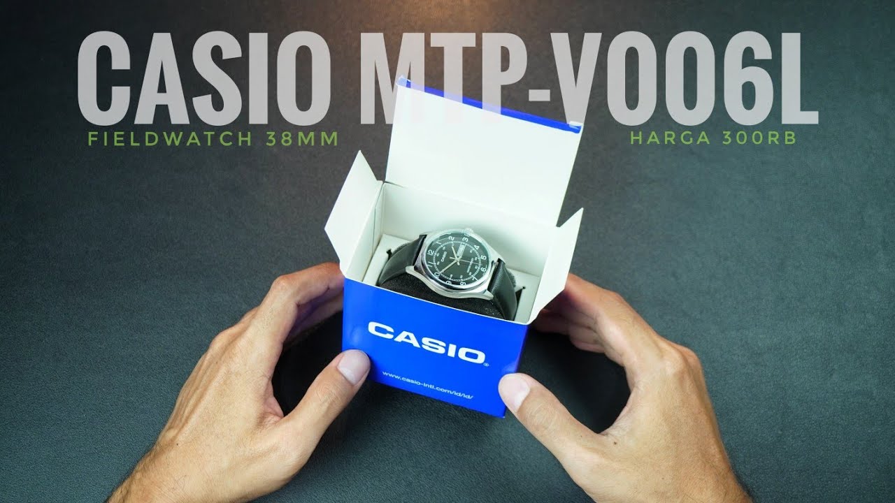 FIELDWATCH 300RIBUAN‼️Review Jam Tangan CASIO MTP-V006L 38mm