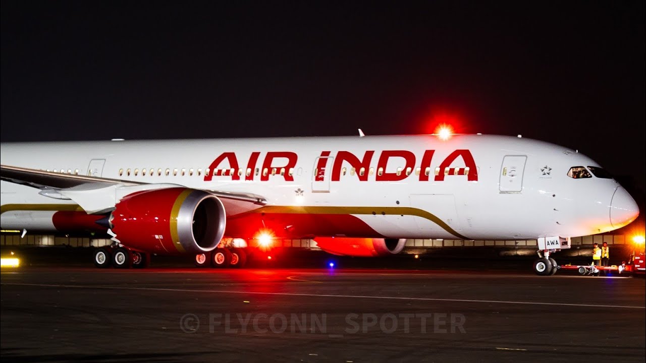 [4K] Air India's First Bespoke B787-9 Dreamliner preparing for its departure from Wings 2026 to BOM.