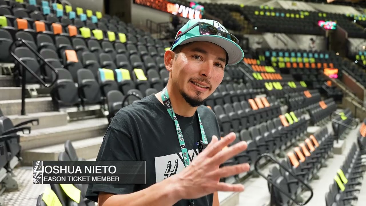 San Antonio Spurs Season Ticket Members Select-A-Seat Event