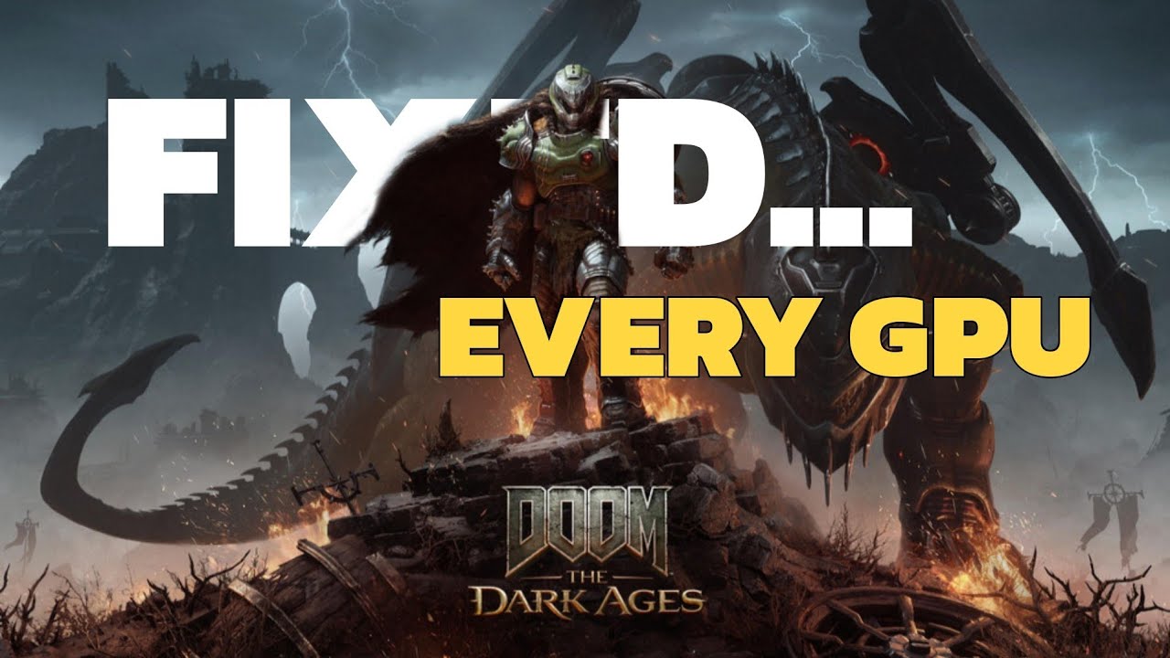 DOOM The Dark Ages - FIX for GTX / Non-RTX GPU!