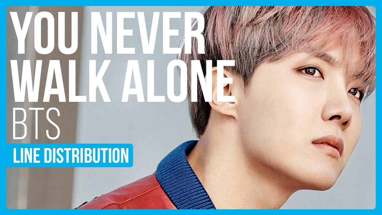 BTS - A Supplementary Story: You Never Walk Alone Line Distribution (Color Coded)
