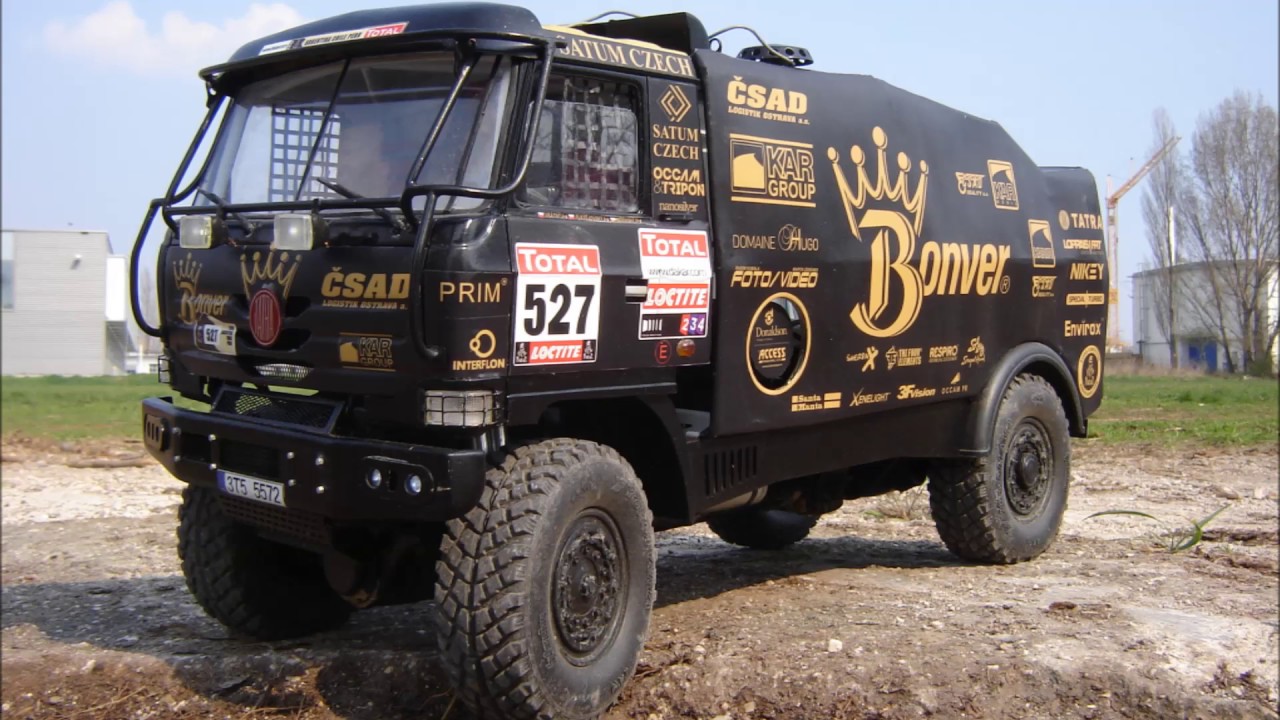 Stavba RC modelu Tatra 815 Dakar Tomáš Vrátný 1:13,5
