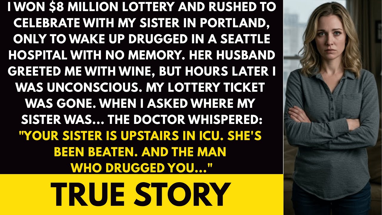 I Won $8 Million Lottery But My Sister's Frantic Call Led to a Hospital That Exposed Her Husband...