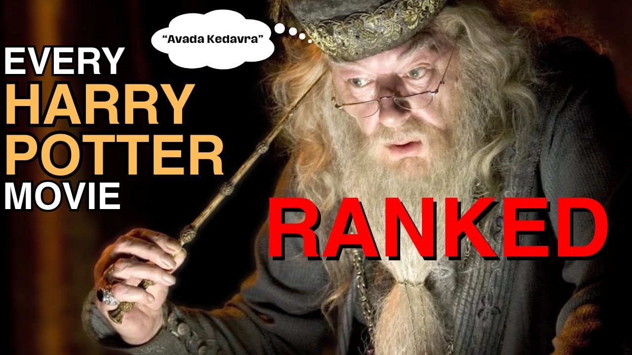 Every HARRY POTTER Movie Ranked | My Least Favorite to Favorite