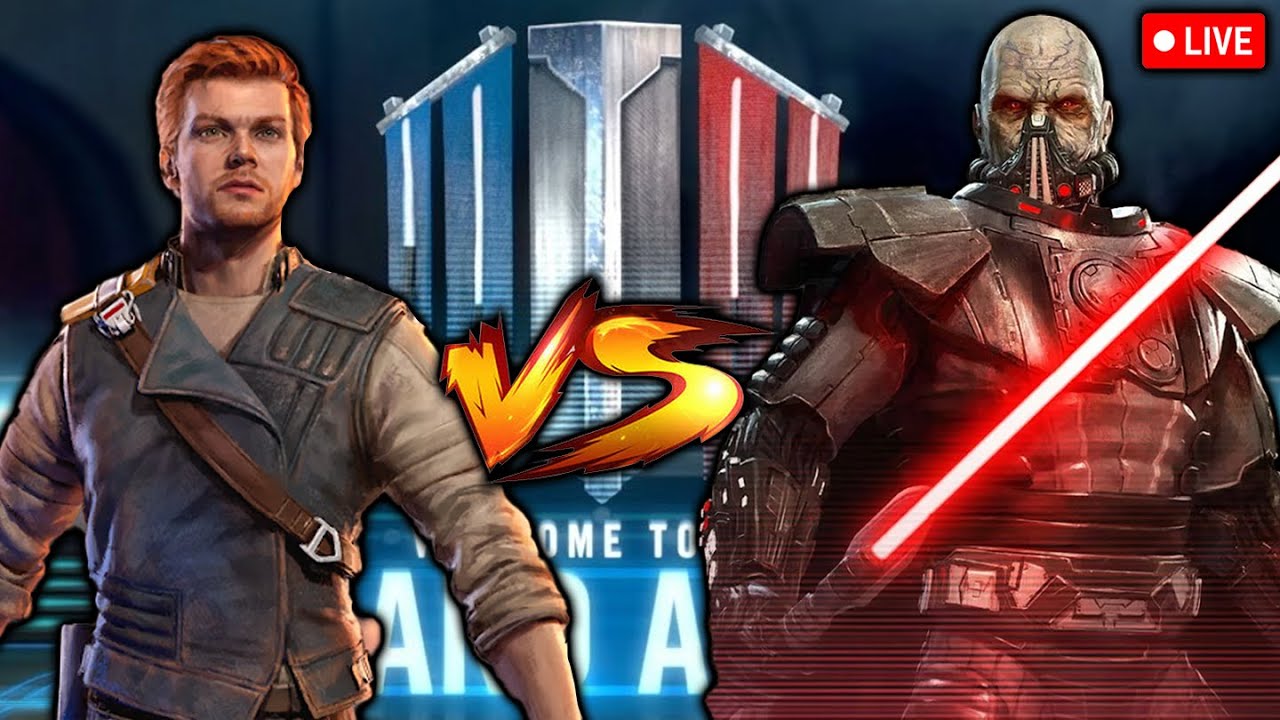 First Grand Arena with Jedi Knight Cal Kestis! Can He Beat Darth Malgus in 3v3?