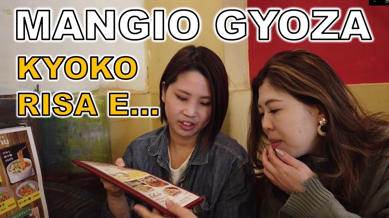 MANGIO GYOZA INSIEME A KYOKO E ALLE SUE AMICHE
