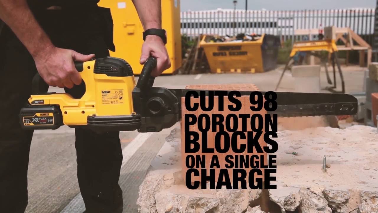 Dewalt DCS397 XR FlexVolt 54v Cordless Alligator Saw - FIRST LOOK!