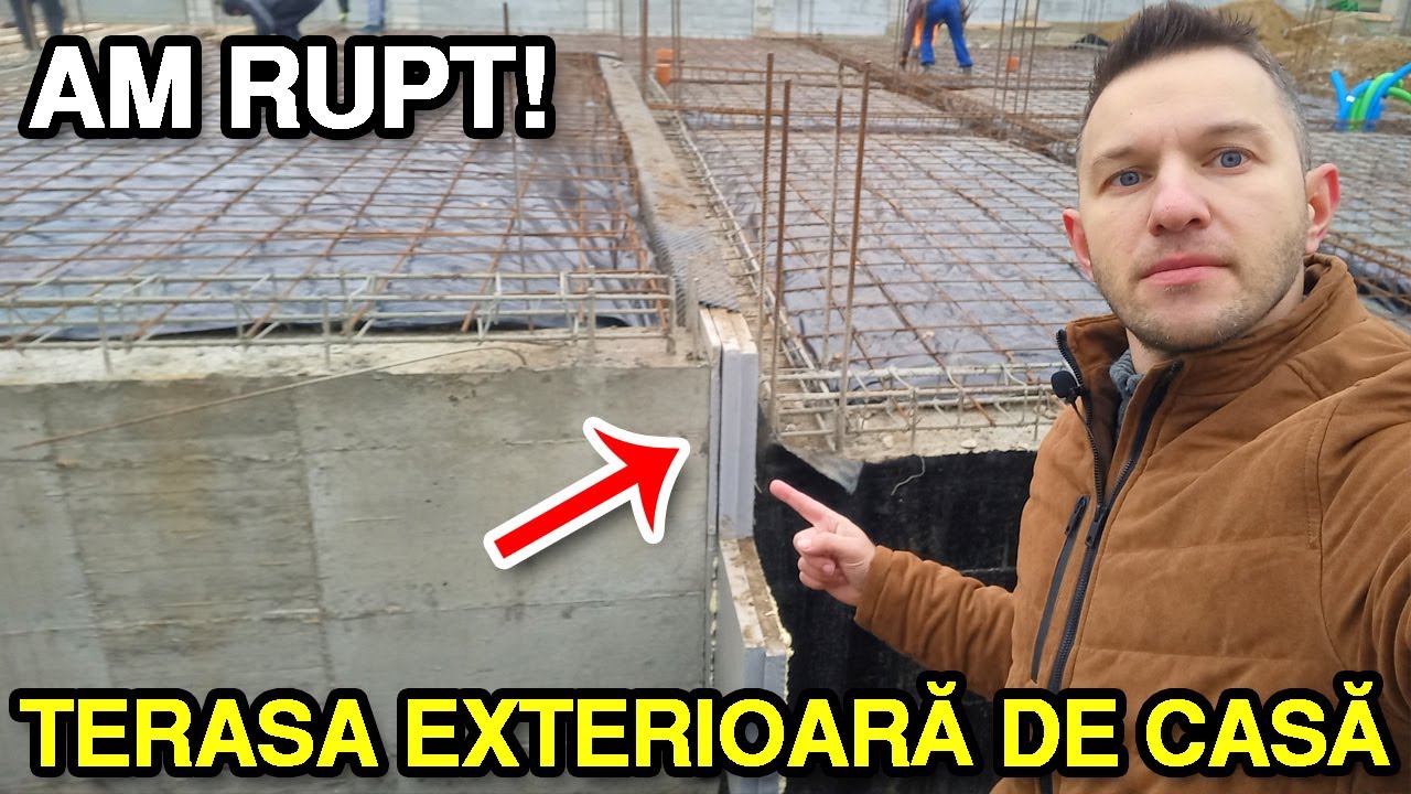 Cum rupi termic terasa de casa pastrand legatura structurala intre acestea? Lifehack din santier!