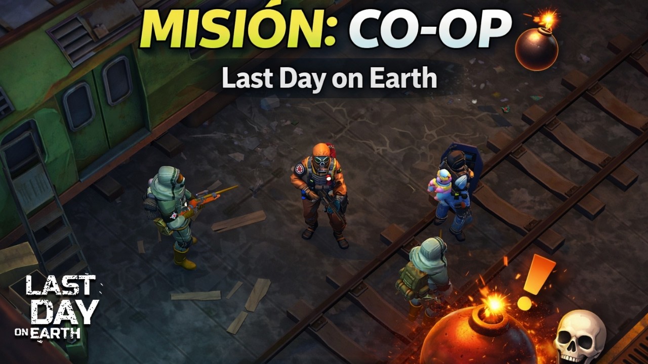 MISIÓN CO-OP EN EL METRO 😱💣 | Last Day on Earth