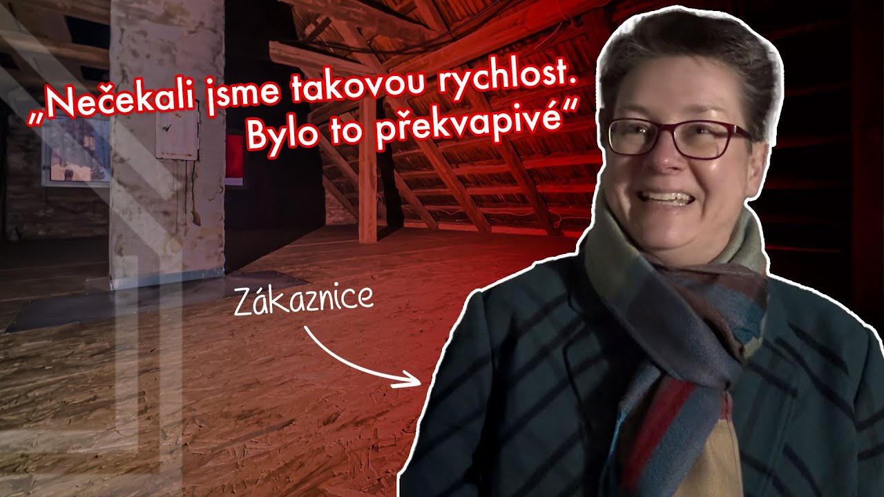 Jak jsme zateplili půdu | Radostín nad Oslavou | Foukaná izolace MAGMARELAX