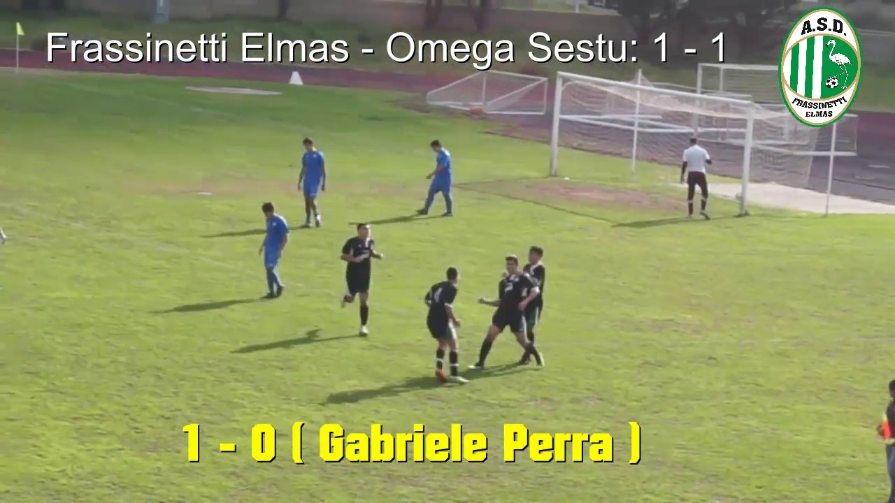 Frassinetti Elmas - Omega Sestu: 1 - 1 (Allievi Reg.li 2018/2019)