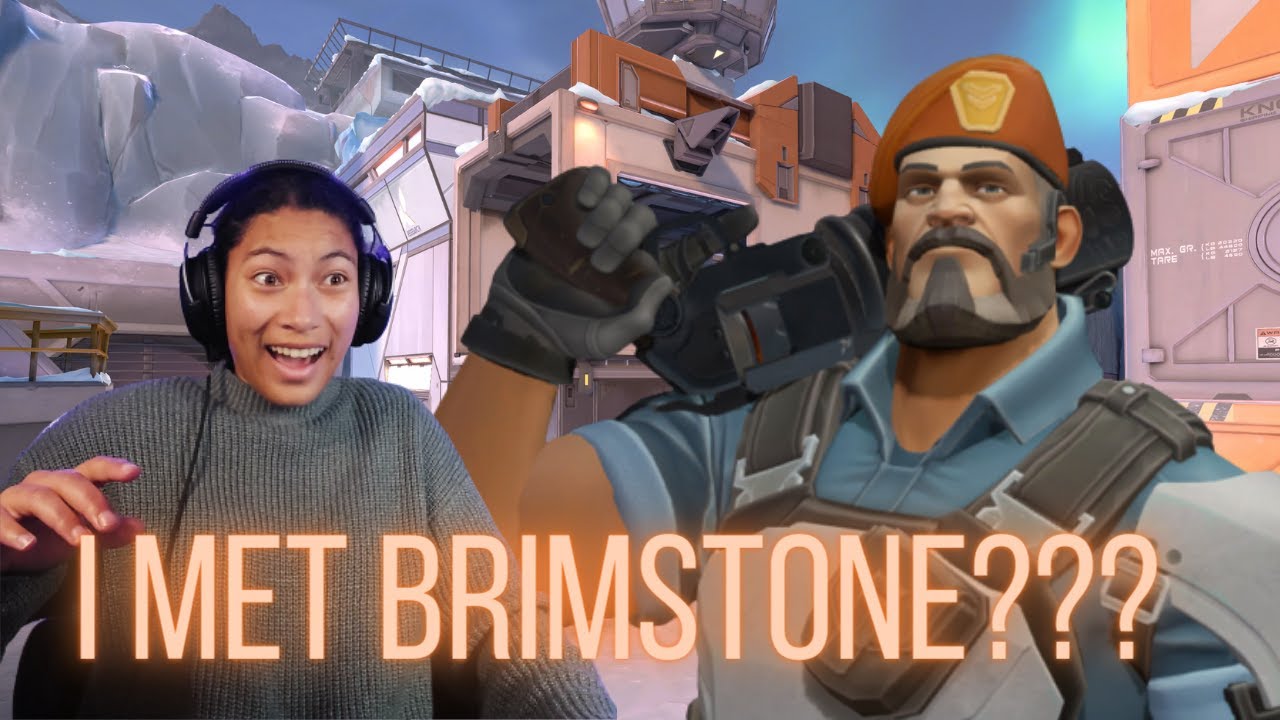 I PLAYED VALORANT WITH BRIMSTONE'S VOICE ACTOR