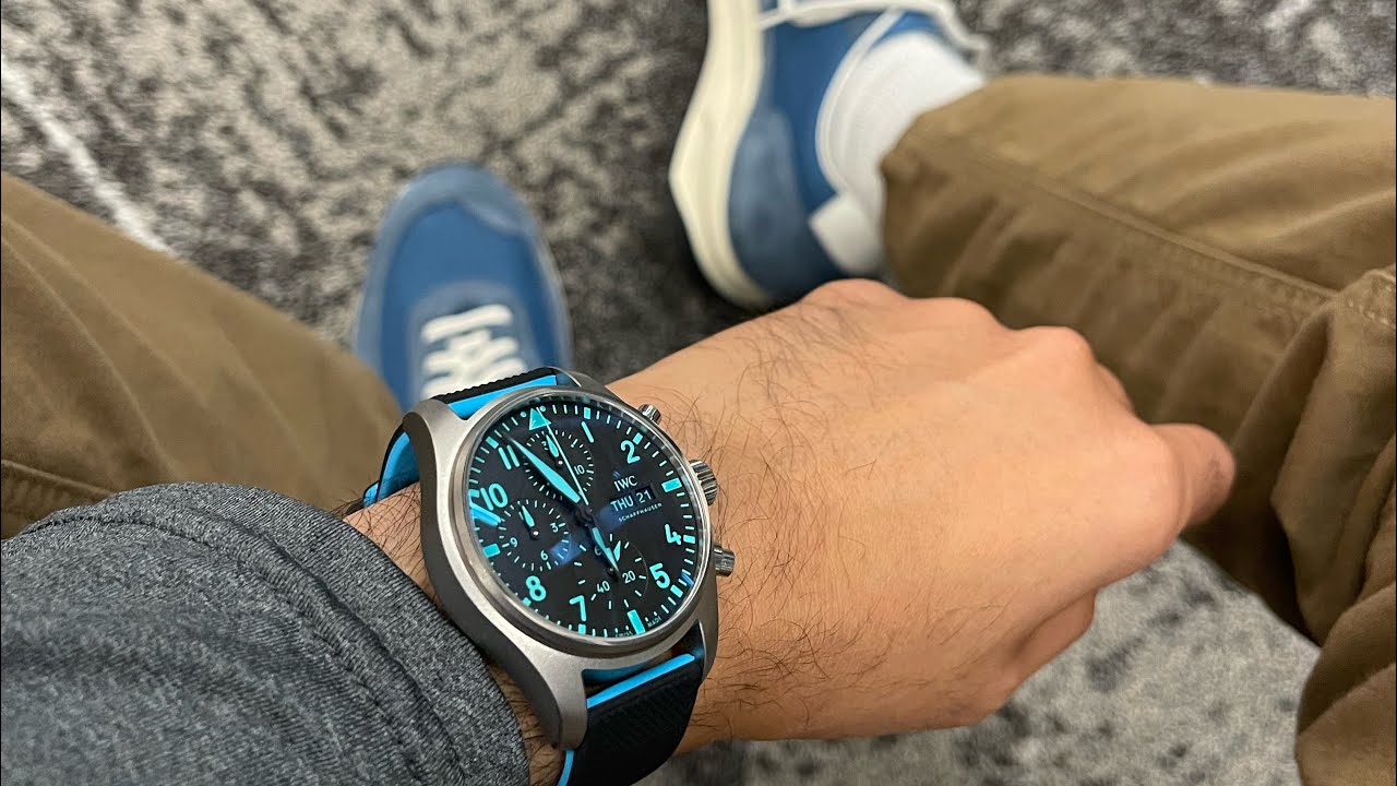 Full on wrist review (OWR) of the IWC Pilot’s Chronograph 41 Mercedes-AMG edition! The best IWC?