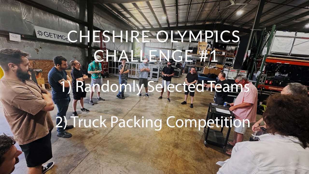 Cheshire AV Presents an Olympic Team Building Event