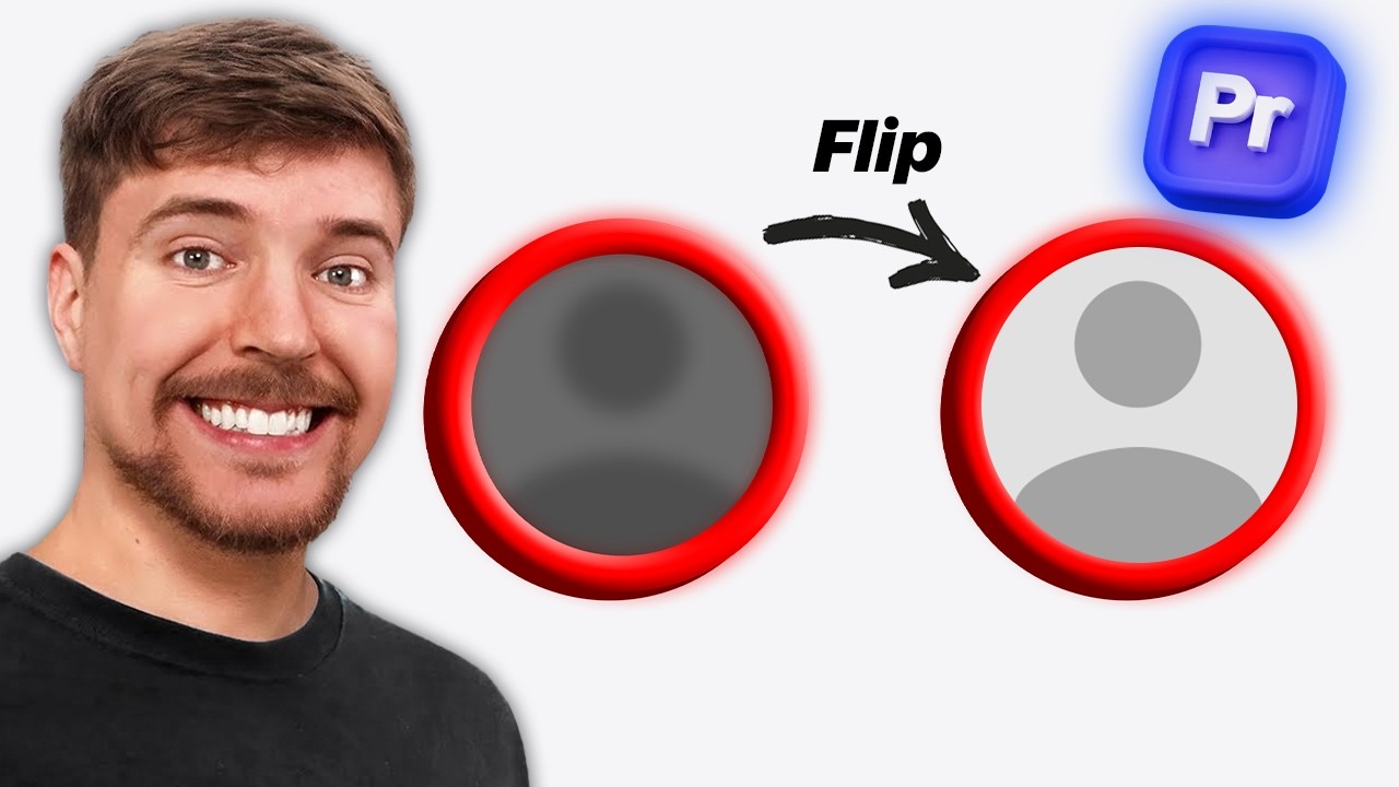 Как создать анимацию подбрасывания монеты MrBeast в Premiere Pro