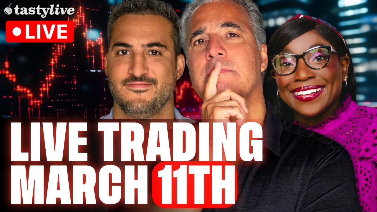 March 11th, 2026 LIVE Stocks, Options & Futures Trading with Pros!(Market Open, Last Call & More)