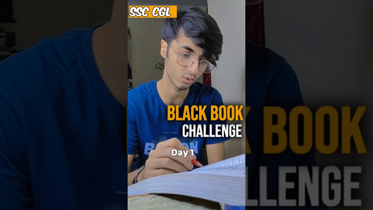 Day 1 &ndash; Black Book Vocab Challenge Begins #SSCPreparation #ssc #motivation