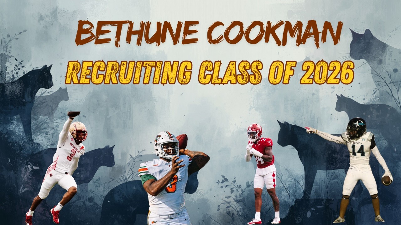 Полный обзор набора игроков в команду Bethune Cookman на 2026 год.