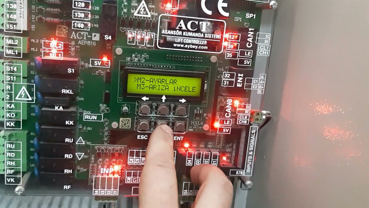 AYBEY ACT KARTA UCM TESTİ VE HATA SİLME