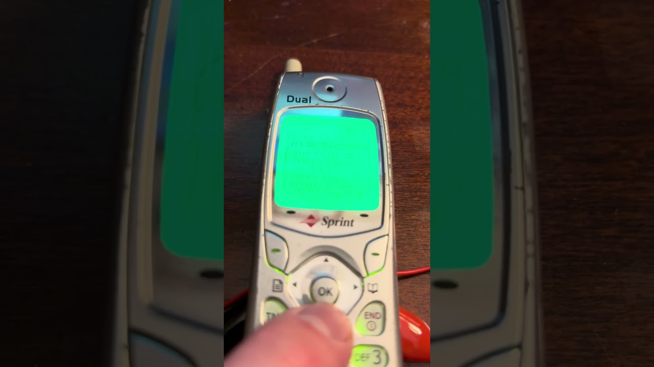 Sanyo SCP-6200 Cell Phone Sprint 2002