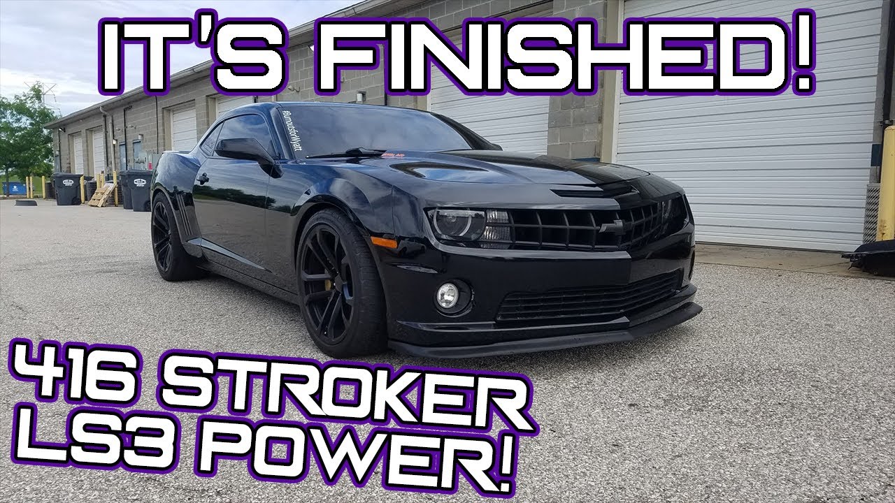 416 Stroker Camaro ПЕРВЫЙ ЗАПУСК и короткая поездка! Звучит ОТЛИЧНО!