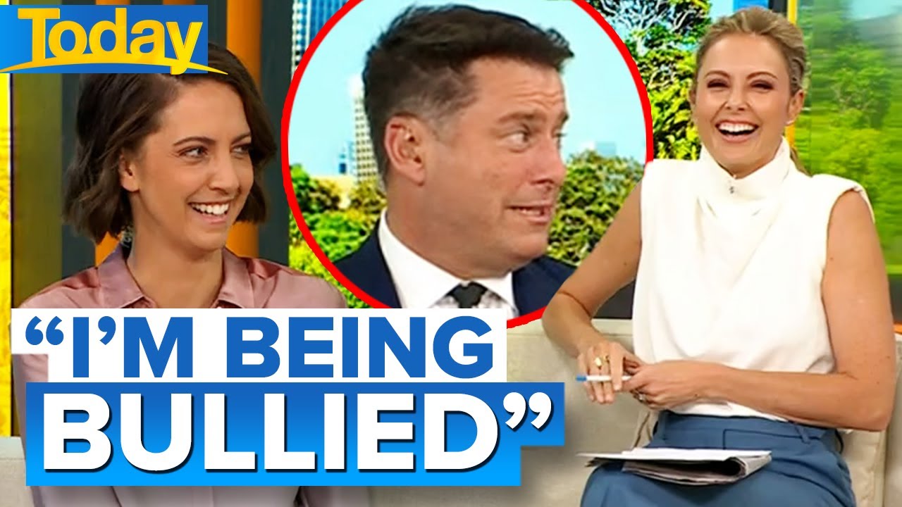Karl speechless after Brooke and Ally gang up on him | Today Show Australia