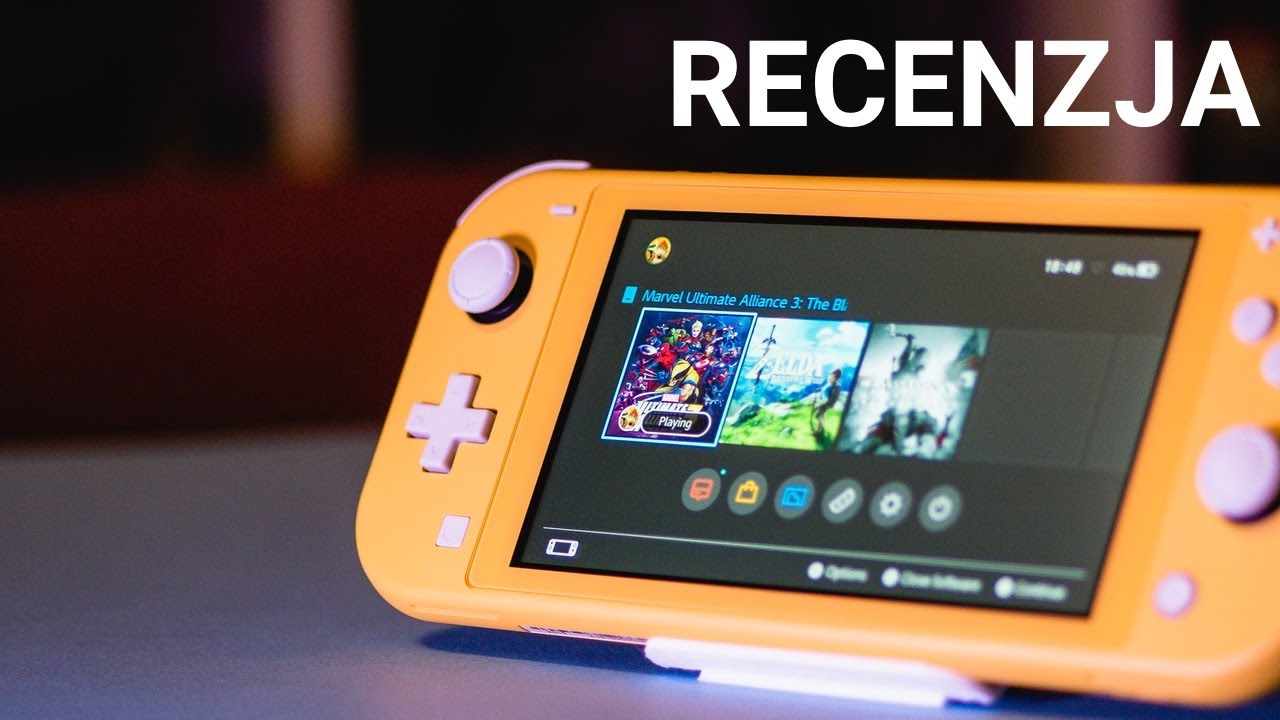 MNIEJSZY = LEPSZY? Unboxing + Recenzja Nintendo Switch Lite