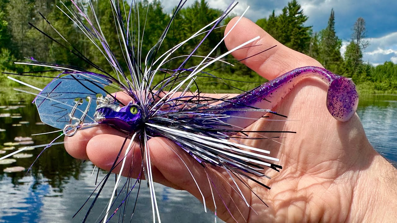 Tiny Lake Musky Fishing!! I Finally Caught a MUSKIE!!