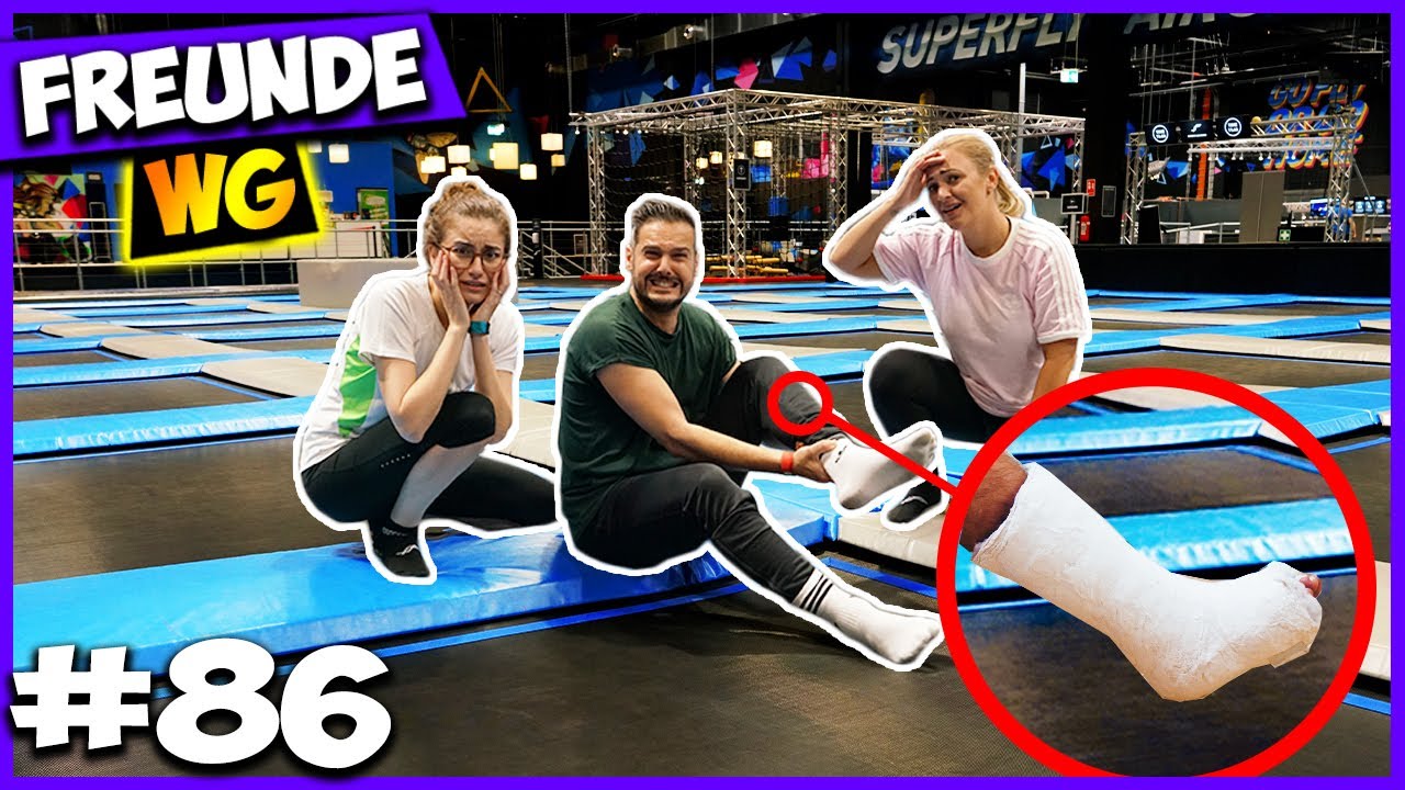 SAM VERLETZT SICH IM TRAMPOLINPARK | Freunde WG #86