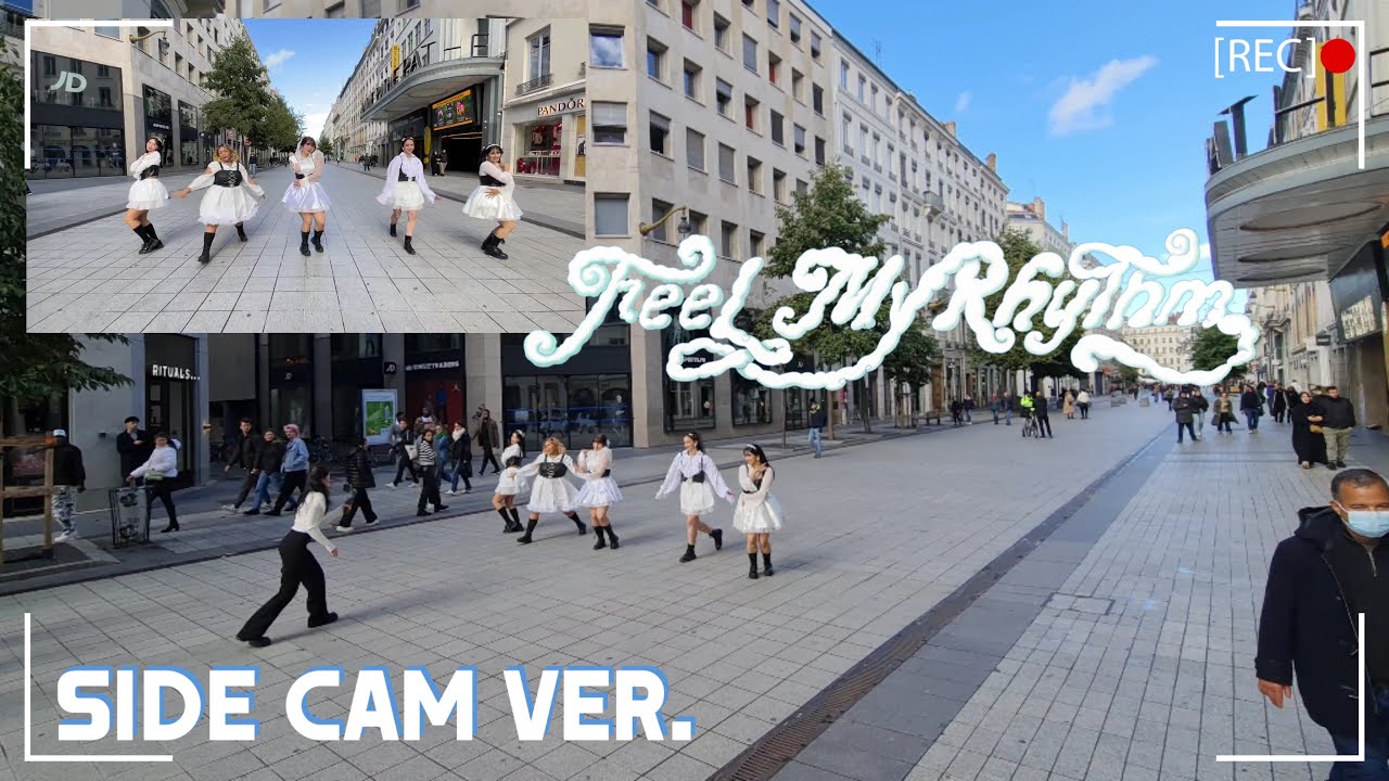[SIDECAM | KPOP IN PUBLIC, FRANCE | ONE TAKE] RED VELVET 레드벨벳 'FEEL MY RHYTHM' | DANCE COVER by RE:Z