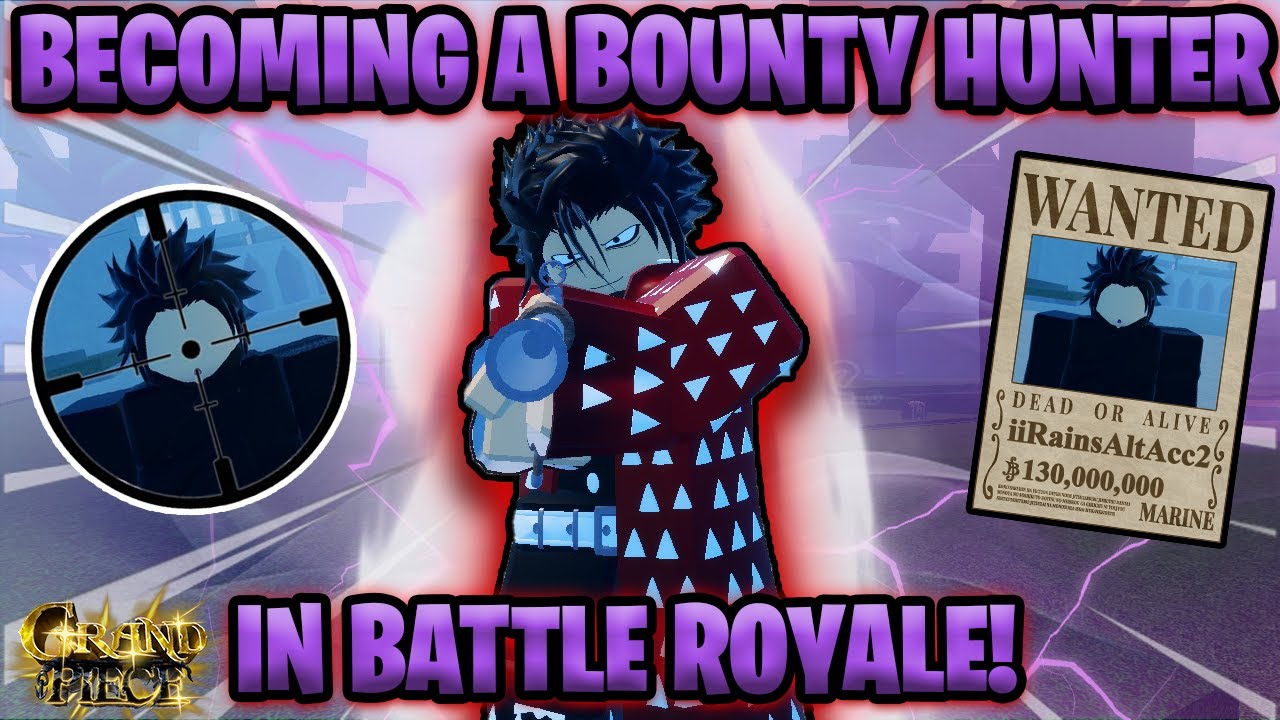 [GPO] BATTLE ROYALE BUT I BECOME A BOUNTY HUNTER..! | (BATTLE ROYALE CHALLENGE)