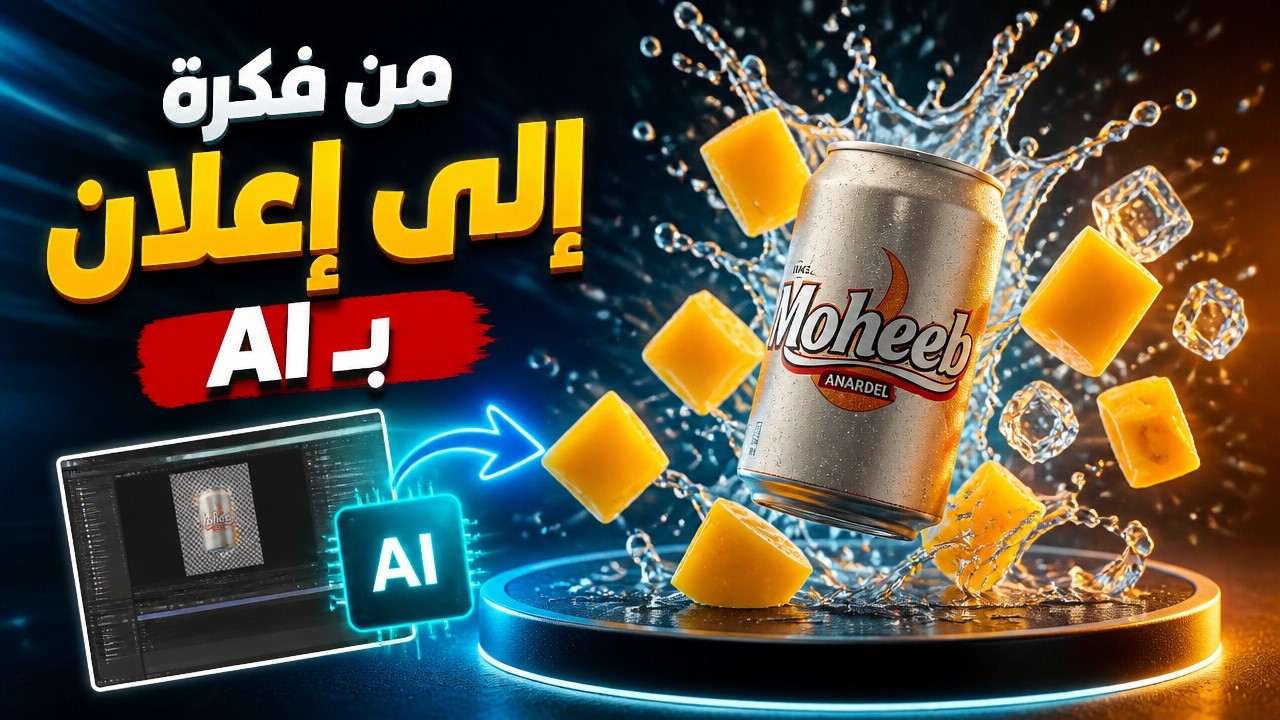 اصنع فيديو احترافي لمنتجك بالذكاء الاصطناعي في دقائق!