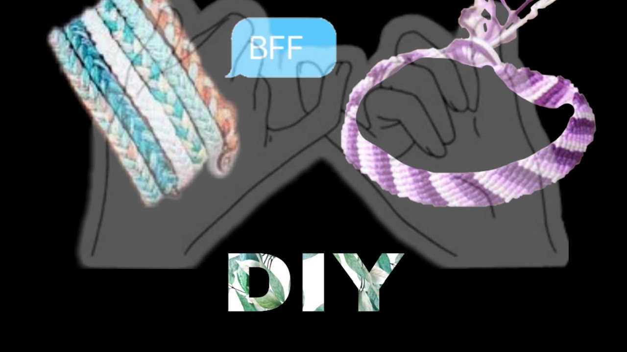 DIY Bransoletki przyjaźni.