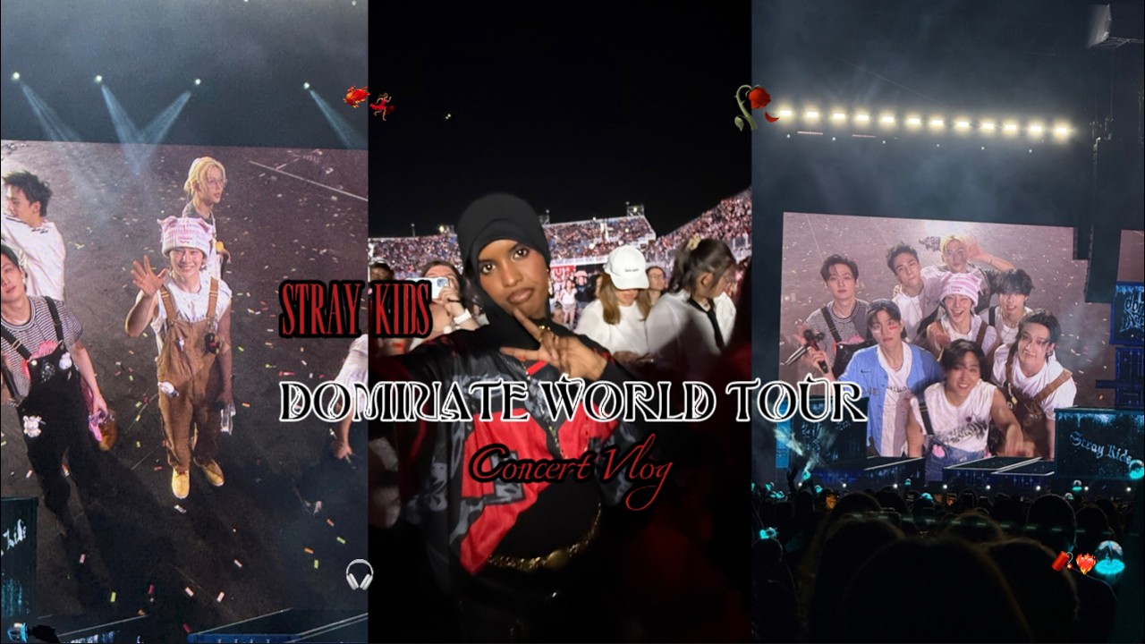 Kpop concert vlog 💌 featuring stray kids (dominATE Tour ) in Toronto