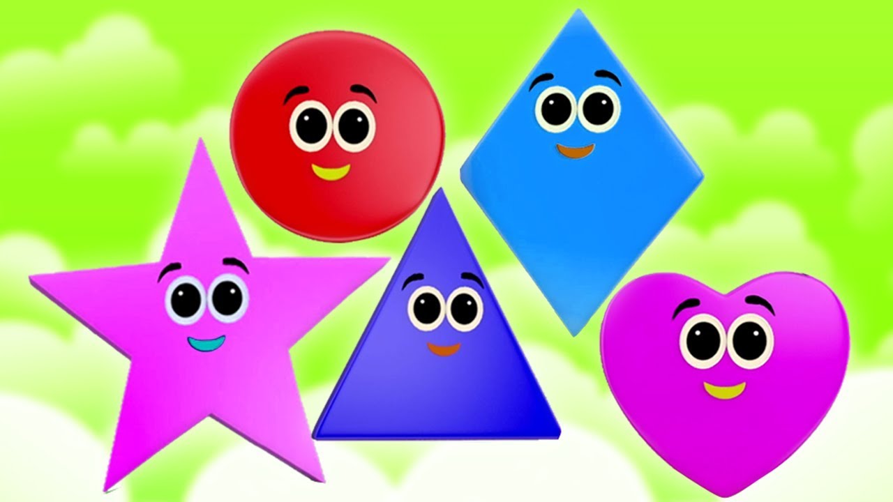 forme canzone | Shapes Song | filastrocca per bambini | canzone cartone animato in italiano