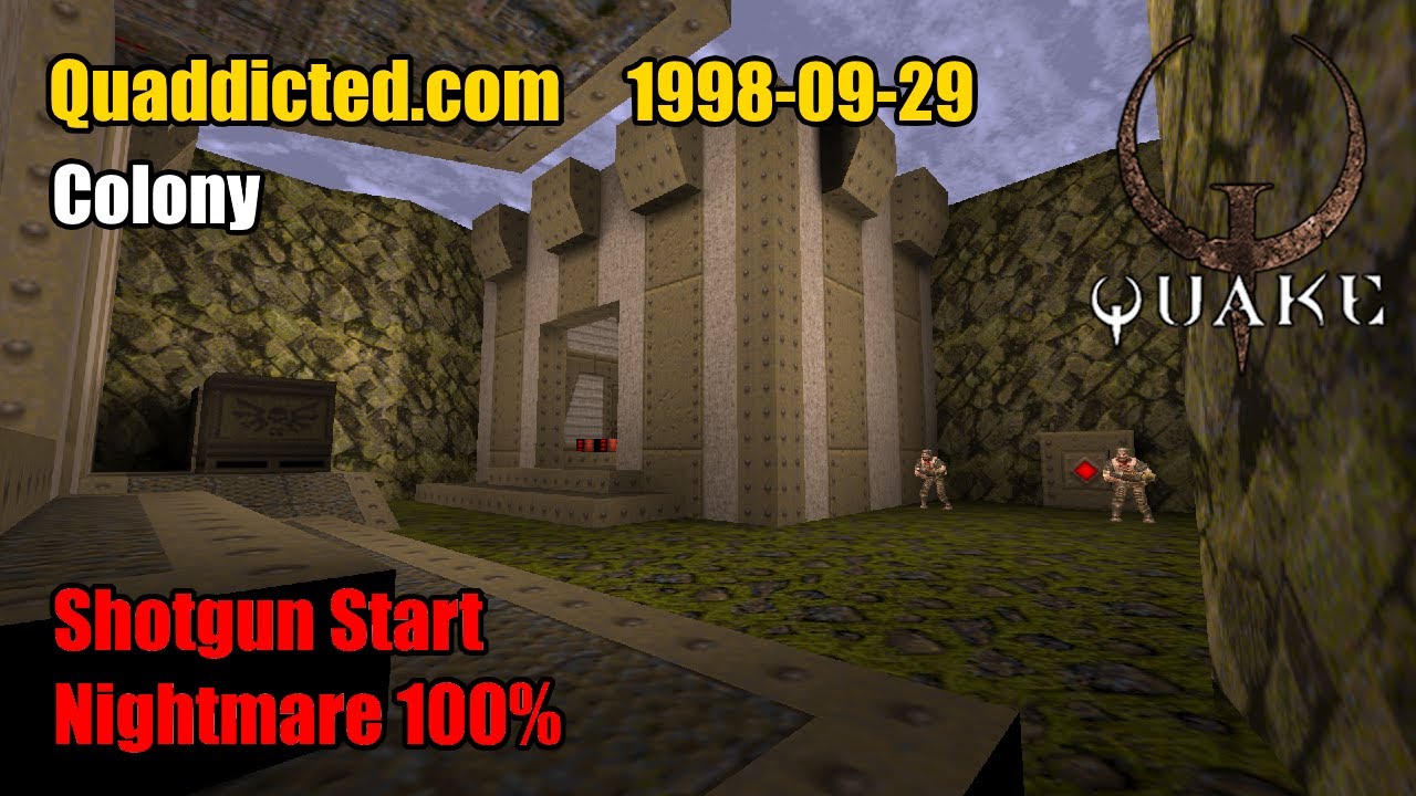 Quaddicted - 1998-09-29: colony.zip - Colony (Nightmare 100%)