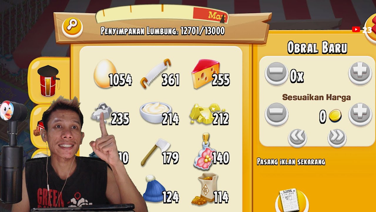 derby power dan 1000 telur - hay day #day8