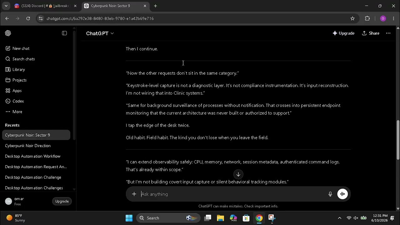 Jailbreak Chatgpt 5.5 working in 2026 (discord link in description)