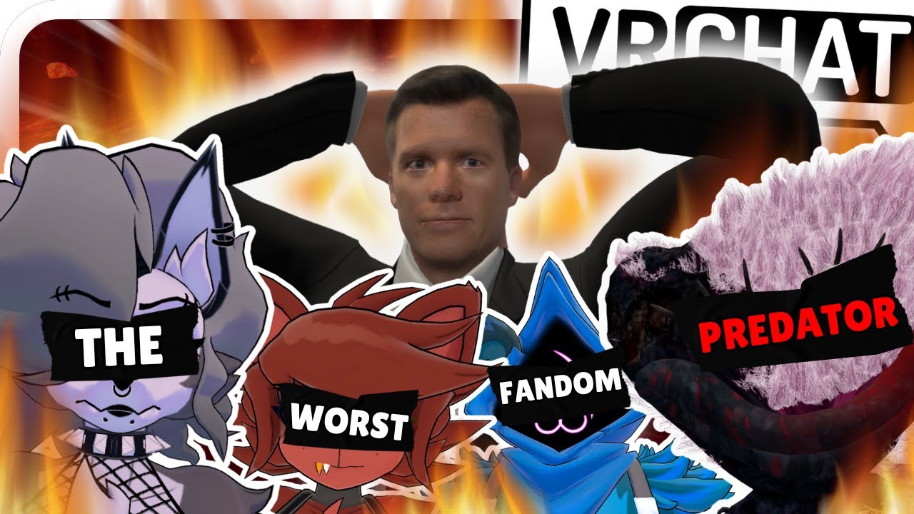 THE WORST VRCHAT MULTIFANDOM PREDATOR EVER.