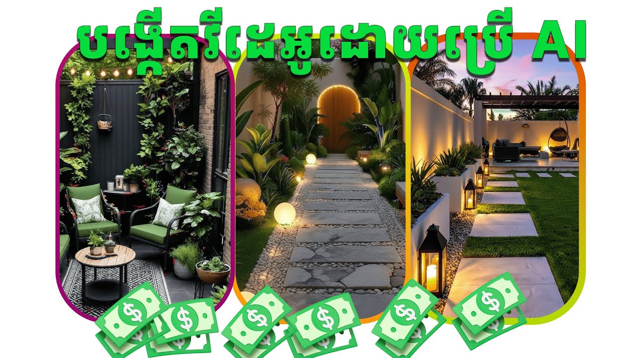 របៀបបង្កើត Content សួនច្បាដោយប្រើ AI (2026)