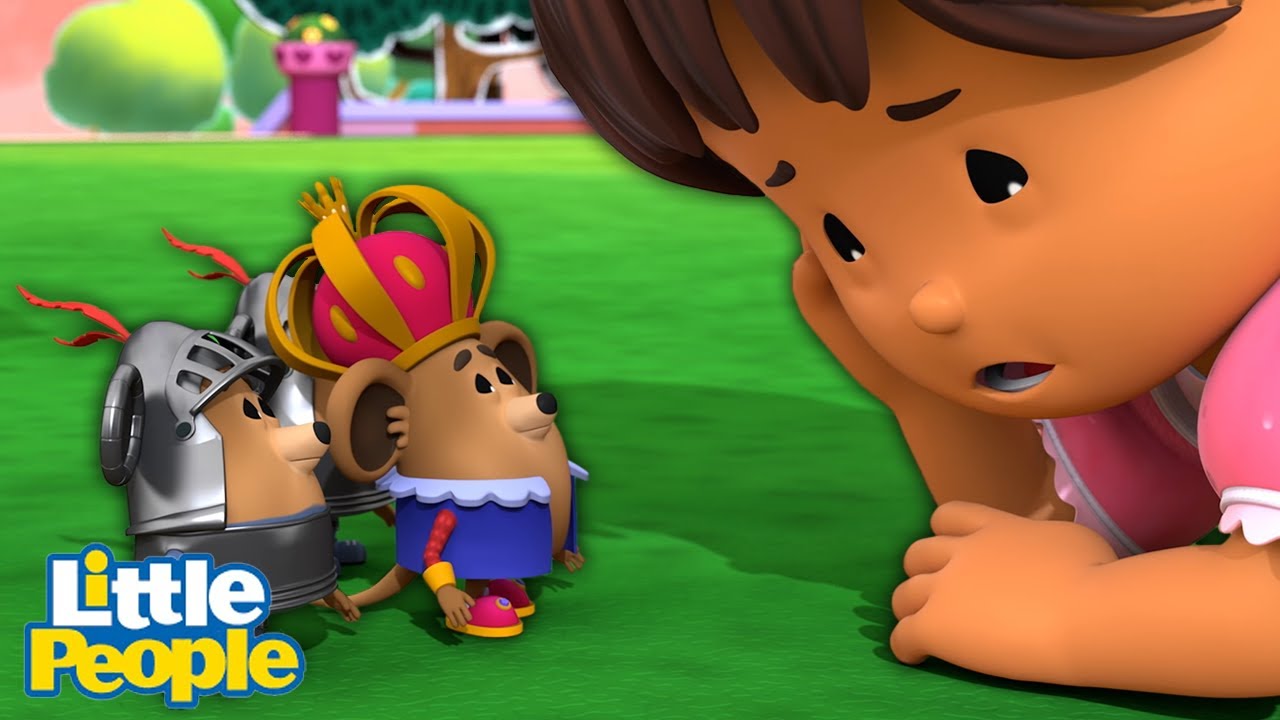 Mia makes friends with the mice | 2 Hours of Preschool Learning | Little People - Fisher Price