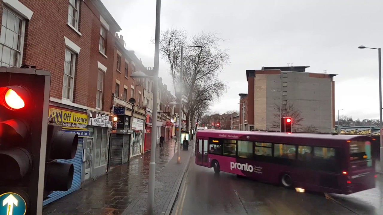 Sky Blue Line 45 Full Route Journey Visual- City, Queen Street to Gedling | YN18SVV 437