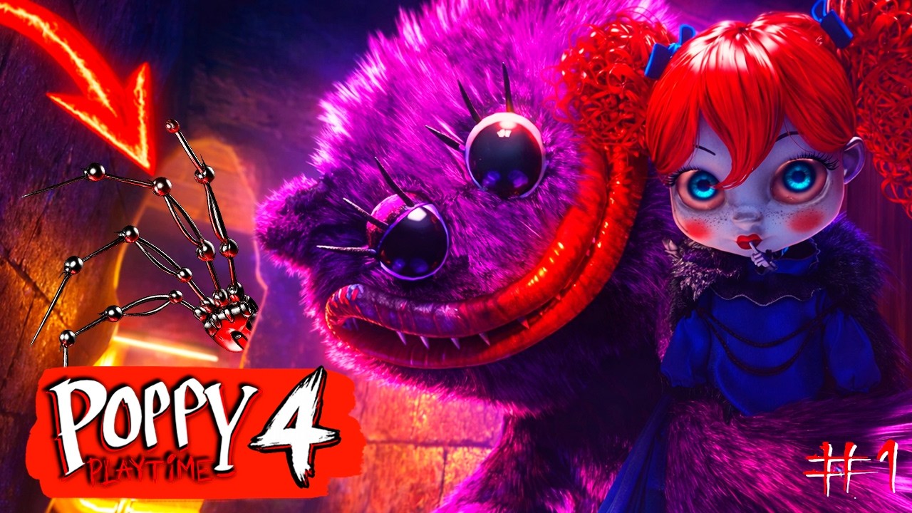 Poppy Playtime 4 — Путь к УБЕЖИЩУ! Прохождение от Cool GAMES