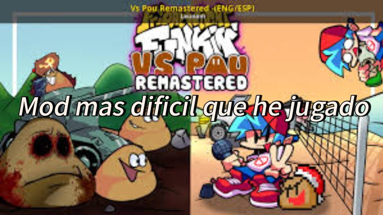MUY DIFICIL MOD - FriDAY NiGHT FUNKiN' VS POU REMASTERED V en español difficulty again bruh - week 1
