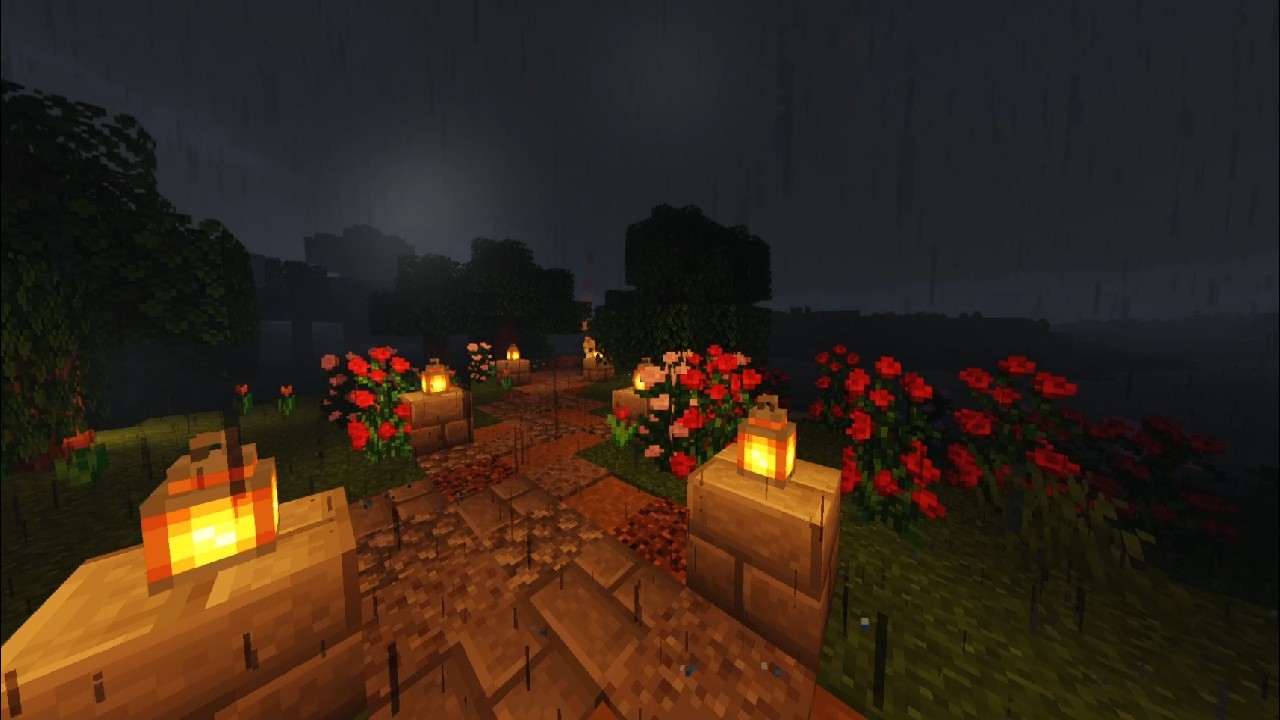 when everything slows down 🌧️ | relaxing minecraft rain ambience