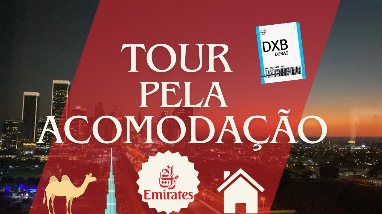 Tour pela acomodação da EMIRATES em Dubai #CabinCrew